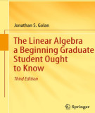 Ebook The linear algebra a beginning graduate student ought to know (Third edition): Part 1