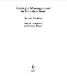 Ebook Strategic management in construction (Second edition): Part 1