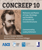Ebook CONCREEP 10: Mechanics and physics of creep, shrinkage, and durability of concrete and concrete structures – Part 1