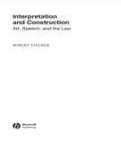 Ebook Interpretation and construction: Art, speech, and the law – Part 2