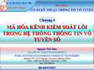 Bài giảng Cơ sở kỹ thuật thông tin vô tuyến: Chương 4 - Nguyễn Viết Đảm