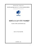 Graduation thesis: A study on common mistakes in learning vocabulary made by the first year non-English majors at Hai Phong Management and Technology University and some suggested solutions