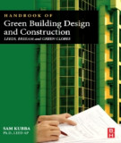 Ebook Handbook of green building design and construction: Leed, breeam, and green globes (Second edition) – Part 2