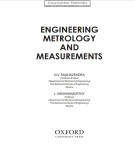 Ebook Engineering metrology and measurements: Part 2