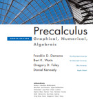 Ebook Precalculus - Graphical, numerical, algebraic (8/E): Part 2