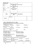 Đề thi học kì 1 môn KHTN lớp 7 năm 2023-2024 - Trường THCS Chu Văn An, Hiệp Đức