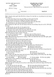 Đề thi học kì 1 môn Lịch sử lớp 12 năm 2023-2024 - Trường THPT Trần Quốc Tuấn, Kon Tum