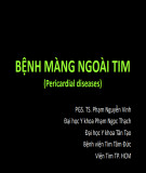 Bài giảng Bệnh màng ngoài tim - PGS. TS. Phạm Nguyễn Vinh