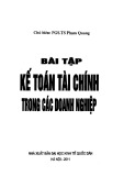 Hướng dẫn giải bài tập Kế toán tài chính trong các doanh nghiệp - PGS. TS Phạm Quang