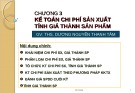 Bài giảng Kế toán tài chính 1: Chương 3 - ThS. Dương Nguyễn Thanh Tâm