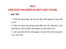 Bài giảng Hoá hữu cơ: Bài 6 - PGS.TS. Nguyễn Thị Thu Trâm