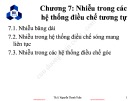 Bài giảng Kỹ thuật hệ thống viễn thông (EE3015): Chương 7 - ThS. Nguyễn Thanh Tuấn