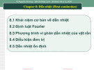 Bài giảng Nhiệt động lực học và truyền nhiệt: Chương 8 - TS. Nguyễn Văn Hạp