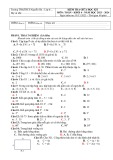 Đề thi giữa học kì 1 môn Toán lớp 6 năm 2023-2024 có đáp án - Trường TH&THCS Nguyễn Du, Tiên Phước