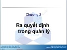 Bài giảng Quản trị kinh doanh cho Kỹ sư: Chương 2 - Nguyễn Thanh Hùng