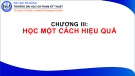 Bài giảng Phương pháp học tập và nghiên cứu khoa học: Chương 3 - Trần Lê Nhật Hoàng