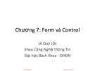 Bài giảng Tương tác người máy: Chương 7 - Lê Quý Lộc