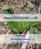 Bài giảng Sinh thái học: Chương 3 - Đào Thanh Sơn