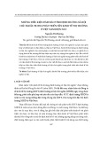 Những điều kiện đảm bảo tính định hướng xã hội chủ nghĩa trong phát triển nền kinh tế thị trường ở Việt Nam hiện nay