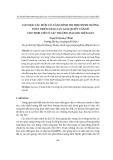 Dạy học các môn Lý luận chính trị theo định hướng phát triển năng lực giải quyết vấn đề cho sinh viên ở các trường đại học hiện nay