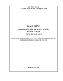 Giáo trình Tổ chức hạch toán kế toán (Ngành: Kế toán - Cao đẳng) - Trường Cao đẳng Xây dựng số 1