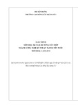 Giáo trình Kết cấu bê tông cốt thép (Ngành: Công nghệ kỹ thuật tài nguyên nước - Cao đẳng) - Trường Cao đẳng Xây dựng số 1