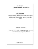 Giáo trình Kỹ thuật điện nước công trình (Ngành: Công nghệ kỹ thuật tài nguyên nước - Cao đẳng) - Trường Cao đẳng Xây dựng số 1