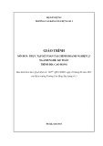 Giáo trình Thực tập kế toán tài chính doanh nghiệp 2,3 (Ngành: Kế toán - Cao đẳng) - Trường Cao đẳng Xây dựng số 1