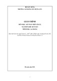 Giáo trình Kế toán trên Excel (Ngành: Kế toán - Cao đẳng) - Trường Cao đẳng Xây dựng số 1