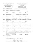 Đề thi thử tuyển sinh vào lớp 10 môn Toán năm 2024-2025 có đáp án - Phòng GD&ĐT huyện Vụ Bản (Lần 1)