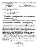 Đề thi tuyển sinh vào lớp 10 môn Toán năm 2024-2025 có đáp án - Sở GD&ĐT Hà Tĩnh
