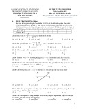 Đề thi tuyển sinh vào lớp 10 môn Toán năm 2024-2025 có đáp án - Trường THPT Năng Khiếu TP. Hồ Chí Minh