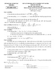 Đề thi tuyển sinh vào lớp 10 môn Toán năm 2024-2025 có đáp án - Sở GD&ĐT Nam Định