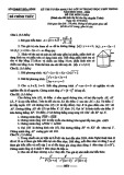 Đề thi tuyển sinh vào lớp 10 môn Toán (chuyên) năm 2024-2025 - Sở GD&ĐT Hòa Bình