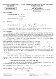 Đề thi tuyển sinh vào lớp 10 môn Toán năm 2024-2025 có đáp án - Sở GD&ĐT Hải Dương