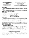 Đề thi tuyển sinh vào lớp 10 môn Toán năm 2024-2025 - Trường THPT Chuyên Hà Tĩnh