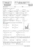 Đề thi học kì 2 môn Toán lớp 12 năm 2023-2024 có đáp án - Sở GD&ĐT Vĩnh Long