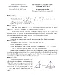 Đề thi thử tuyển sinh vào lớp 10 môn Toán năm 2024-2025 có đáp án - Phòng GD&ĐT Ngô Quyền