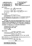 Đề thi tuyển sinh vào lớp 10 môn Toán (chuyên) năm 2024-2025 có đáp án - Sở GD&ĐT Kon Tum