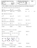 Đề thi giữa học kì 1 môn Toán lớp 8 năm 2023-2024 có đáp án - Trường THCS Huỳnh Thúc Kháng, Thăng Bình