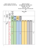 Đề thi học kì 2 môn Toán lớp 6 năm 2023-2024 có đáp án - Trường TH&THCS Nguyễn Du, Tiên Phước