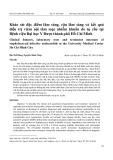 Khảo sát đặc điểm lâm sàng, cận lâm sàng và kết quả điều trị viêm nội tâm mạc nhiễm khuẩn do tụ cầu tại Bệnh viện Đại học Y Dược thành phố Hồ Chí Minh