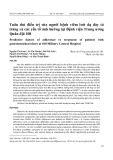 Tuân thủ điều trị của người bệnh viêm loét dạ dày tá tràng và các yếu tố ảnh hưởng tại Bệnh viện Trung ương Quân đội 108