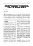Kết quả và hạn chế thực hiện chính sách đào tạo nghề đối với lao động dân tộc thiểu số tại các tỉnh Tây Bắc