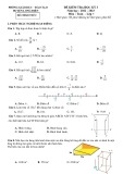 Đề thi học kì 1 môn Toán lớp 7 năm 2022-2023 có đáp án - Trường THCS Nguyễn Huệ, Long Điền