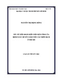 Luận án Tiến sĩ Y học: Yếu tố tiên đoán diễn tiến mãn tính của bệnh xuất huyết giảm tiểu cầu miễn dịch ở trẻ em