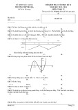Đề thi học kì 2 môn Toán lớp 12 năm 2023-2024 - Trường THPT Bố Hạ, Bắc Giang