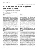 Tối ưu hóa chiều dài của cọc bằng phương pháp truyền tải trọng