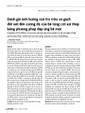 Đánh giá ảnh hưởng của tro trấu và gạch đất sét đến cường độ của bê tông cốt sợi thép bằng phương pháp đáp ứng bề mặt