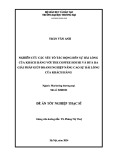Luận văn Thạc sĩ Marketing thương mại: Nghiên cứu các yếu tố tác động đến sự hài lòng của khách hàng với The Coffee House và đưa ra giải pháp giúp doanh nghiệp nâng cao sự hài lòng của khách hàng